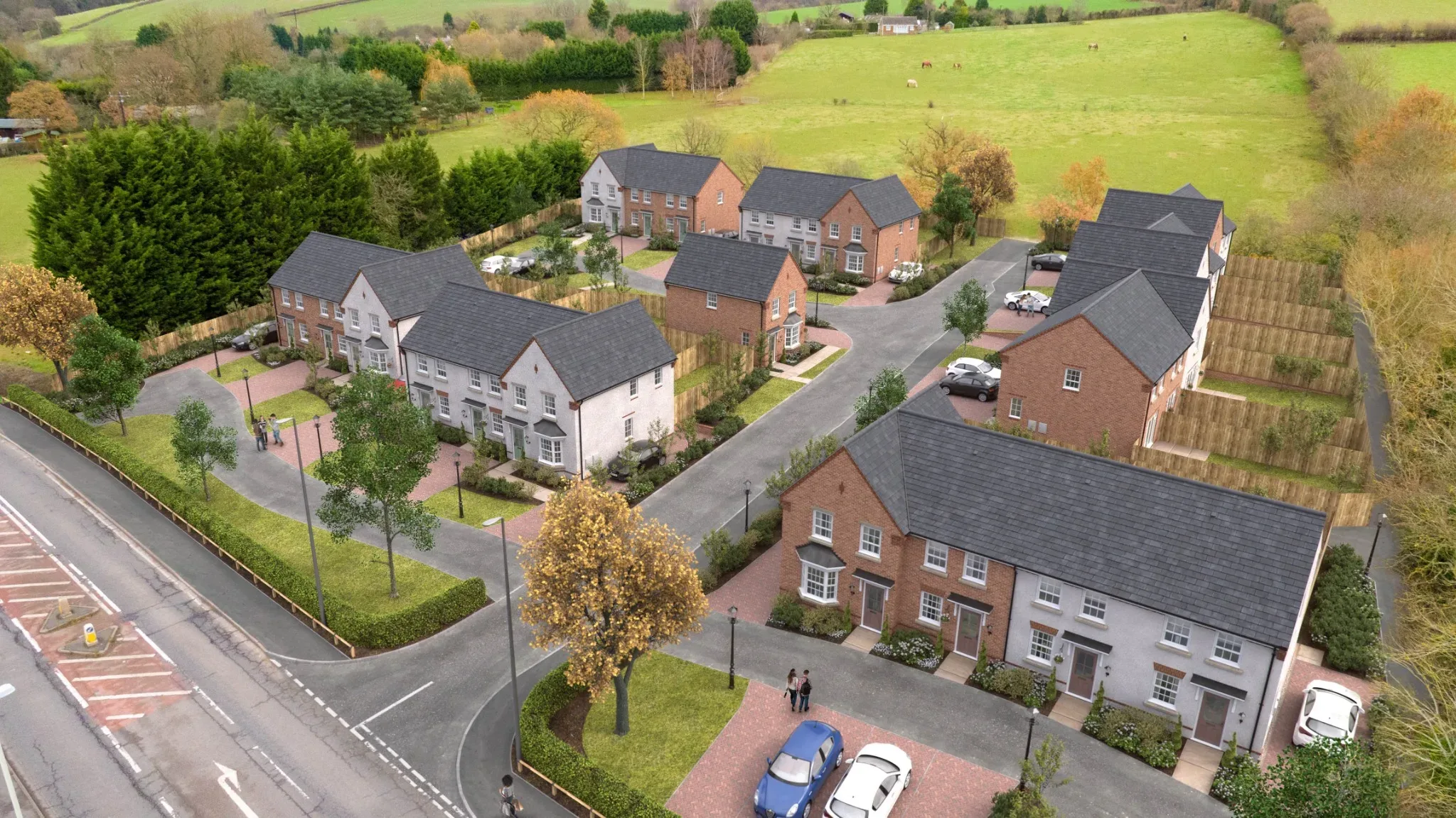 Proposed residential frontage