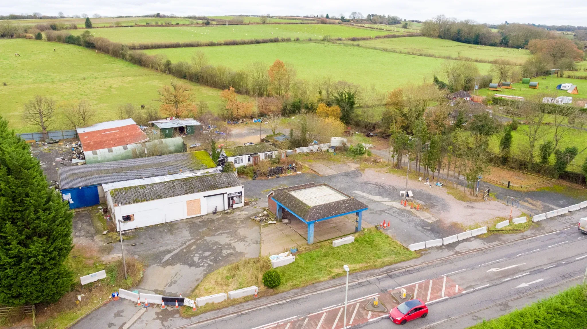 Existing wider aerial context