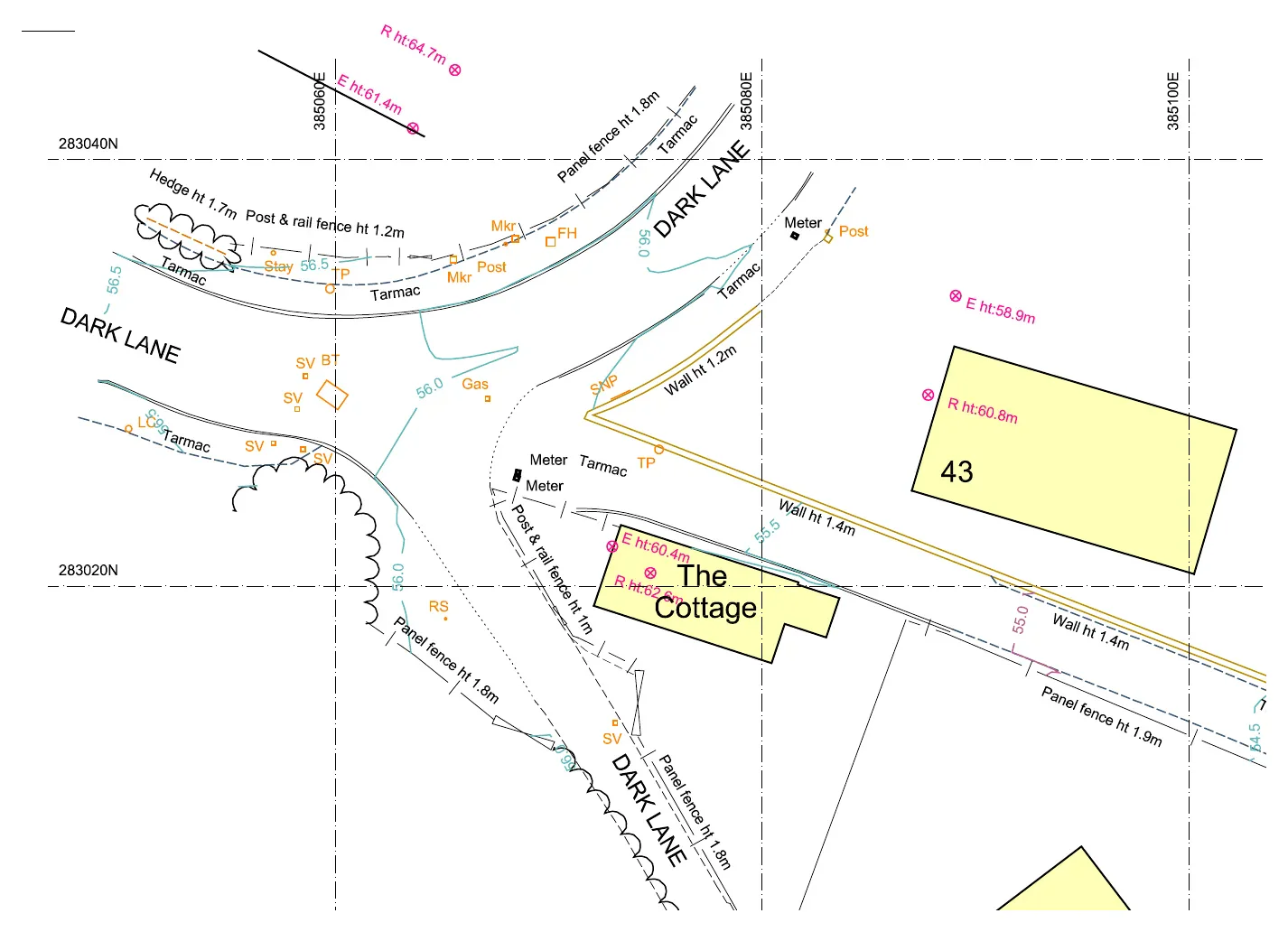 Site layout plan for The Grey House development