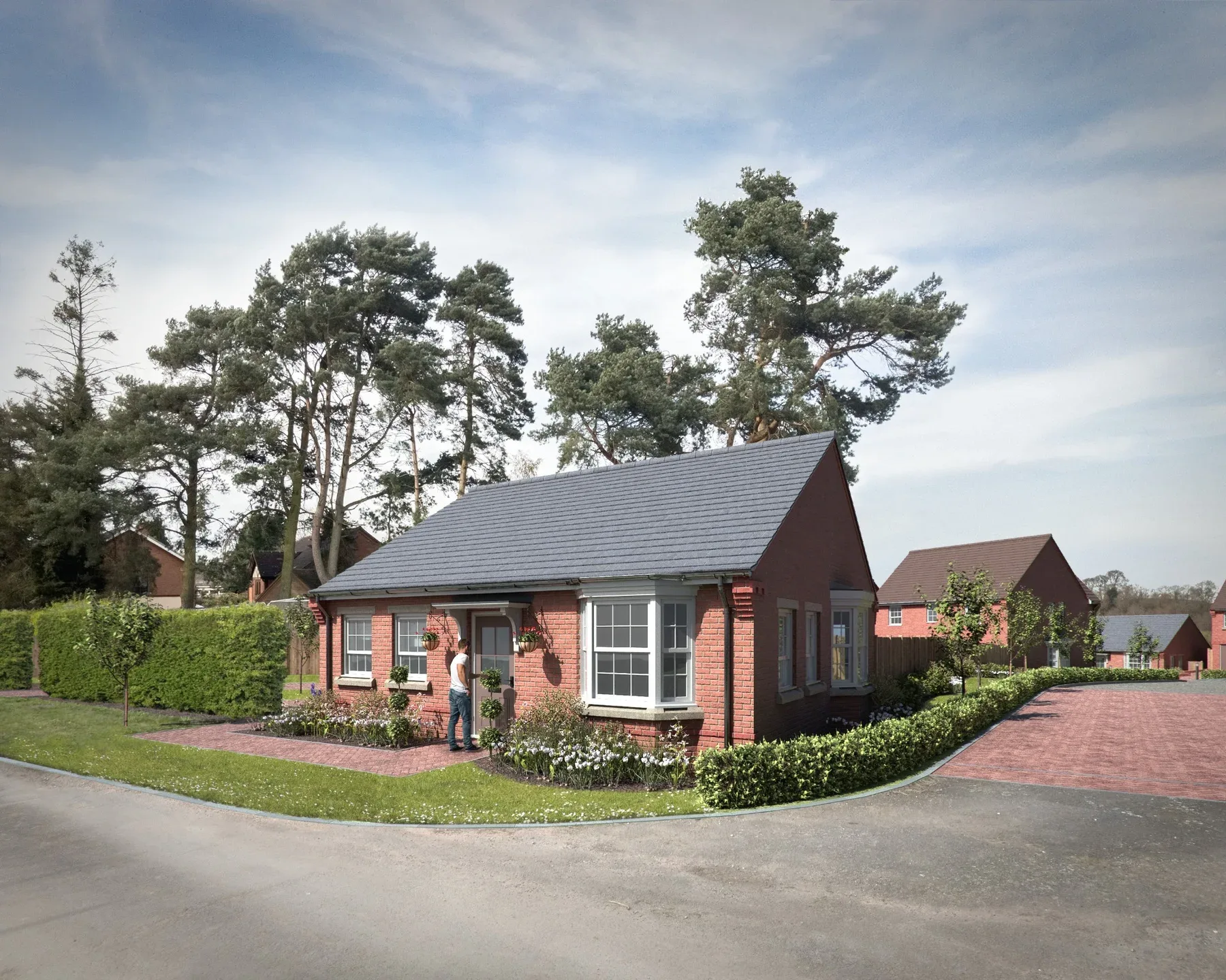 Bungalow visualisation at The Grey House
