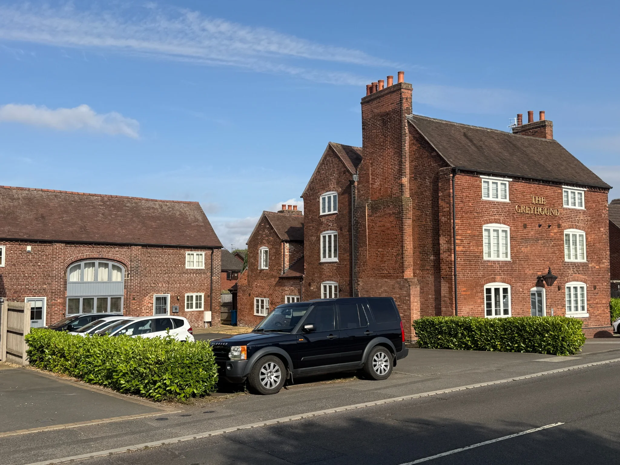 Completed Greyhound Public House heritage-led residential regeneration