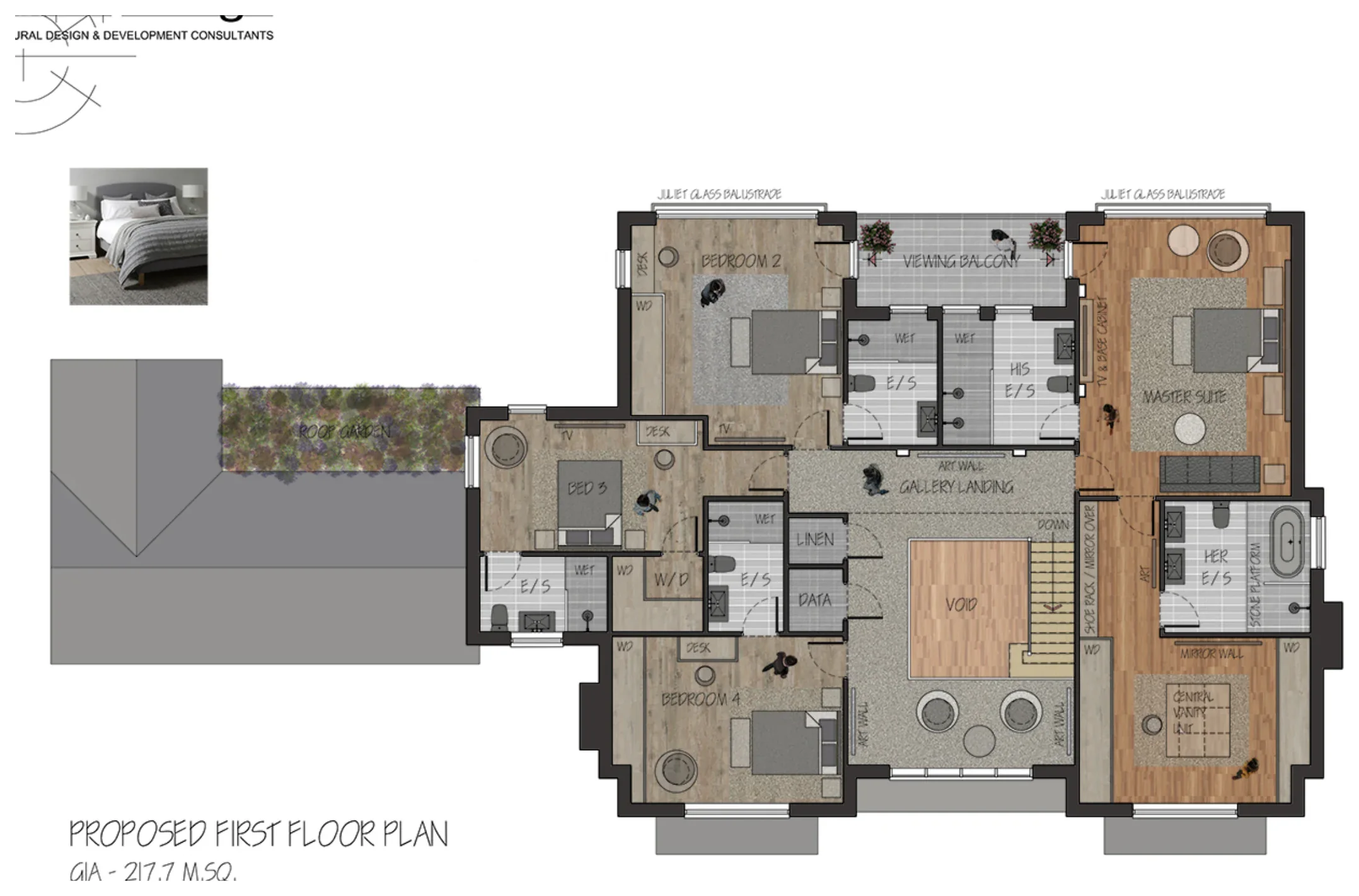 Proposed first floor plan