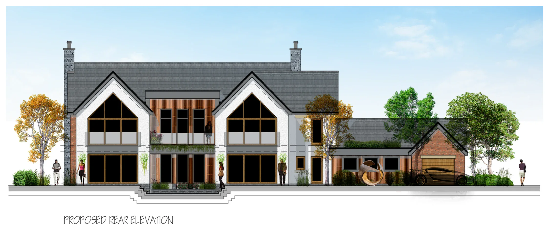 Rear elevation