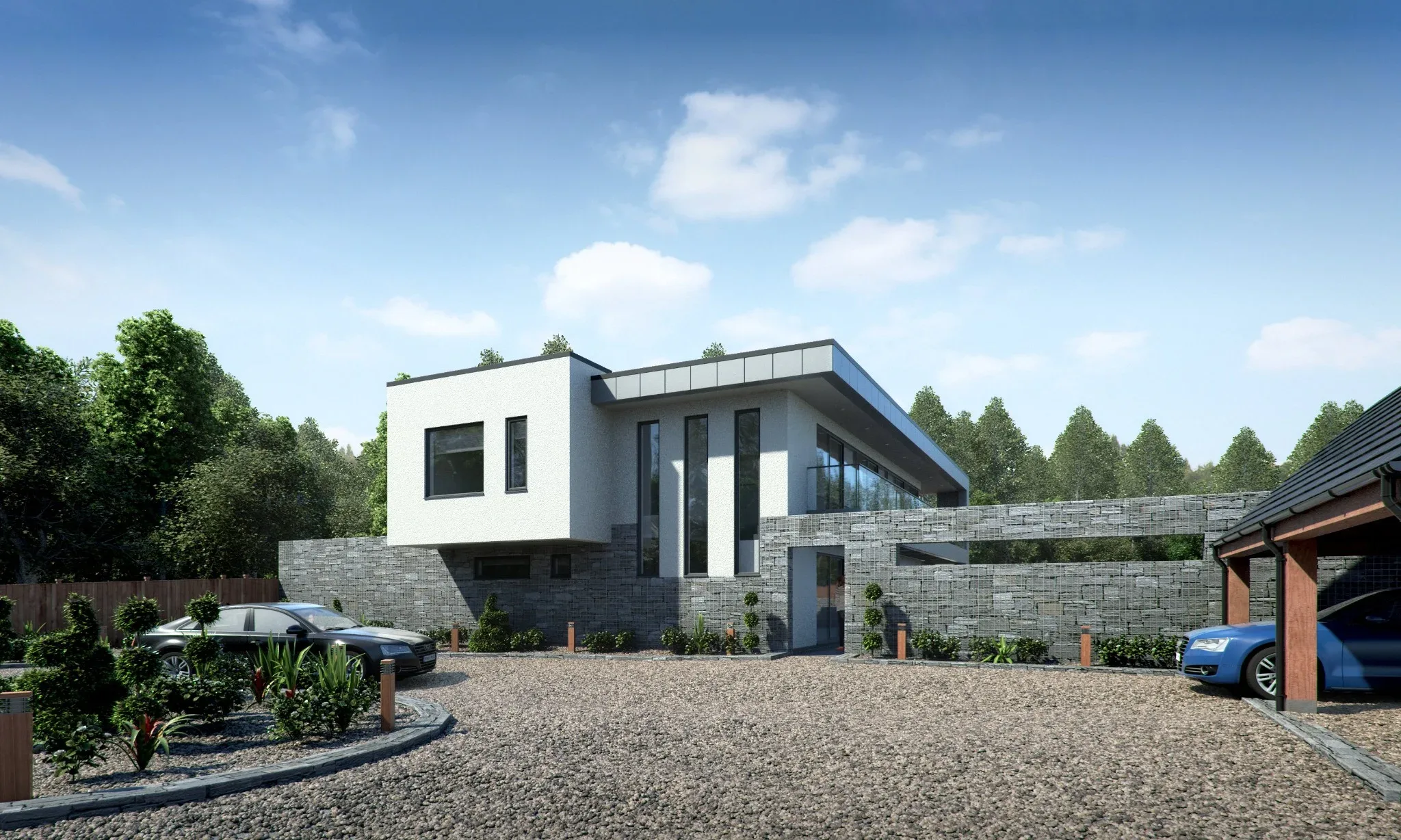 Entrance visualisation of Orchard House