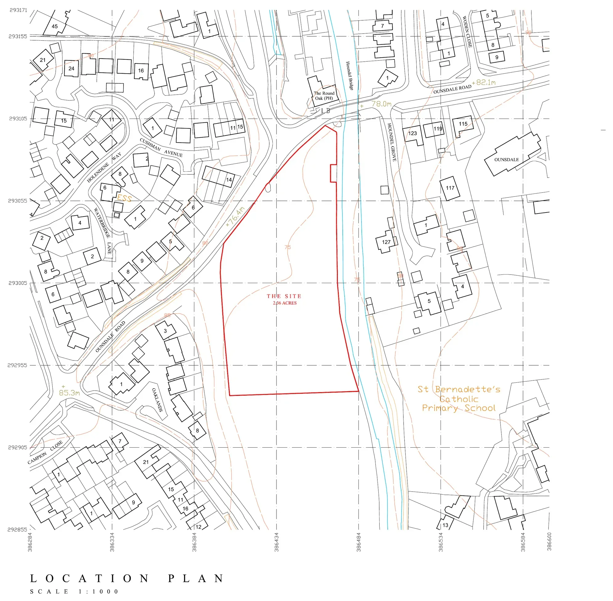 Project 1158 location plan