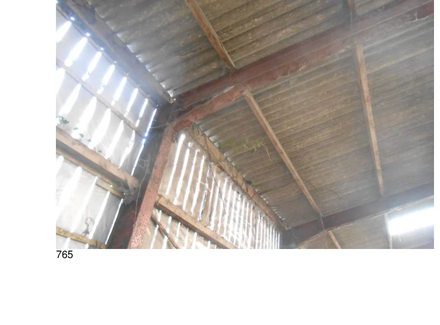 Interior of the former cattle shed