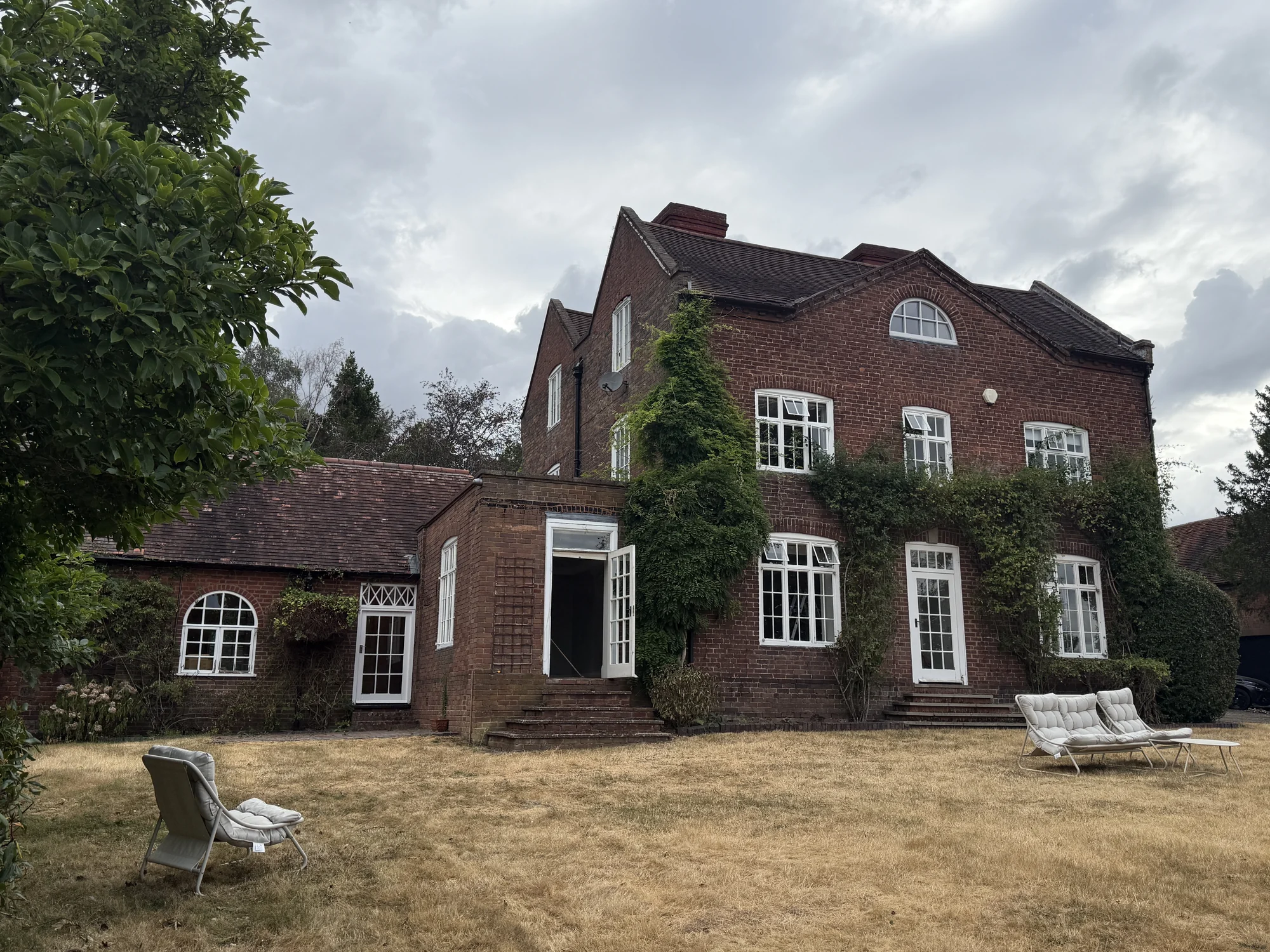 Existing Stourton House viewed from the garden