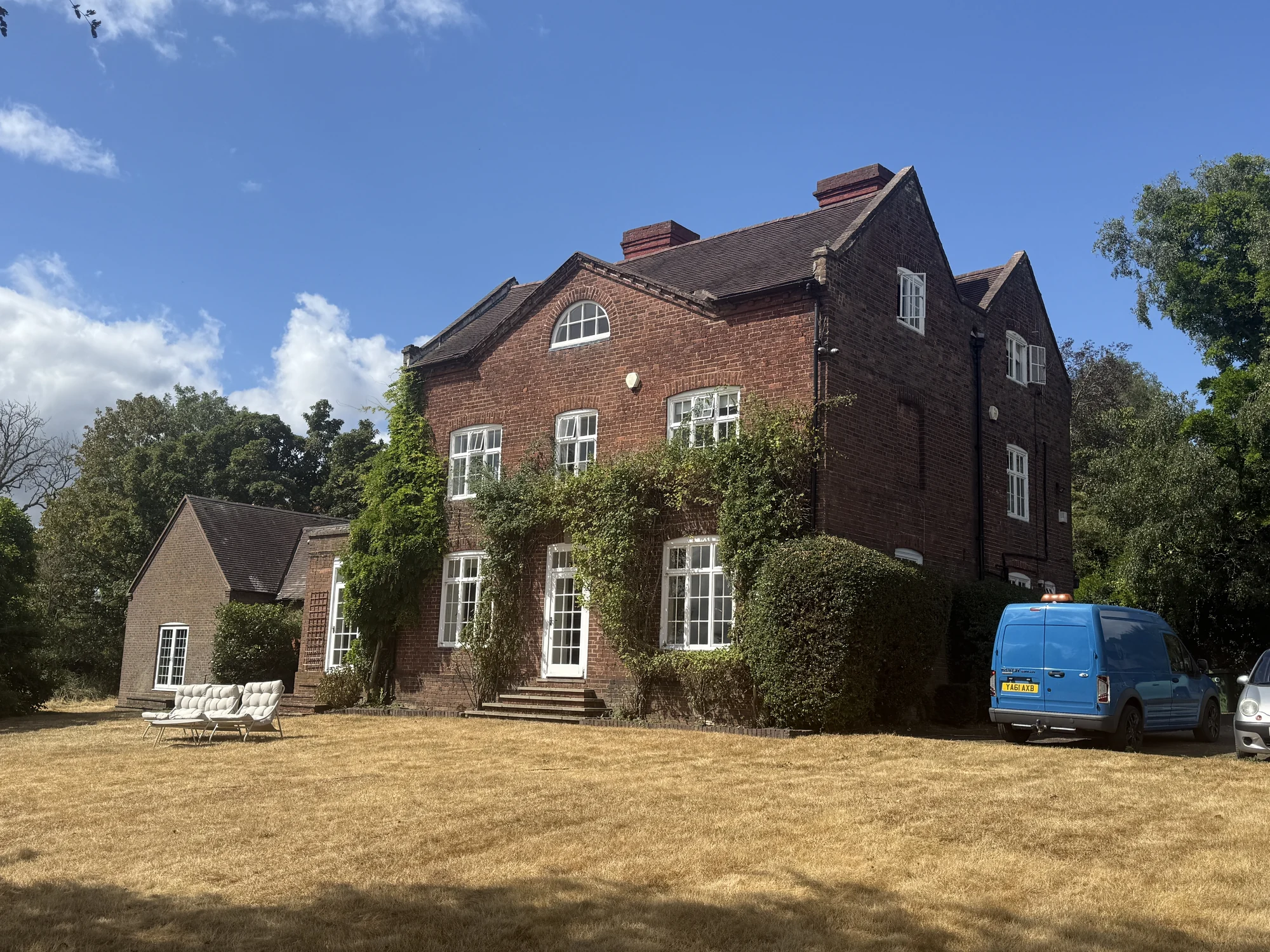 Existing garden elevation of Stourton House